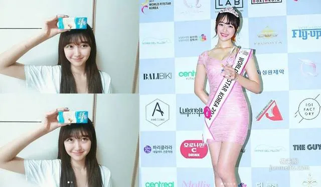 韩版难得一见的美少女 17岁韩智润夺健美大赛亚军
