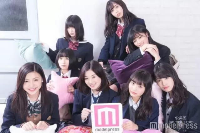 全日本最可爱高中生 8位女生没有距离感