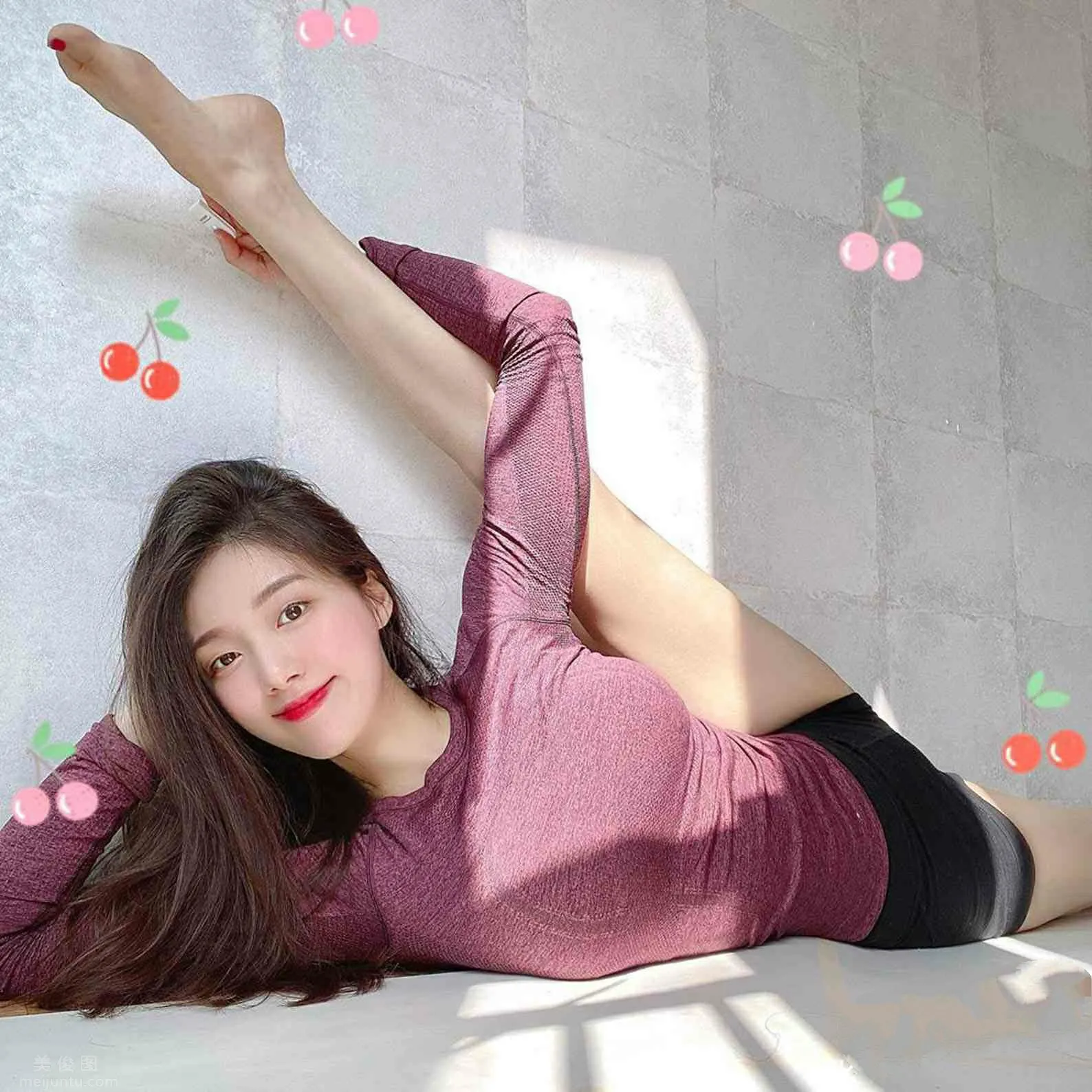 韩国瑜伽女教练SyungKim，柔软的身躯，图片，第四张