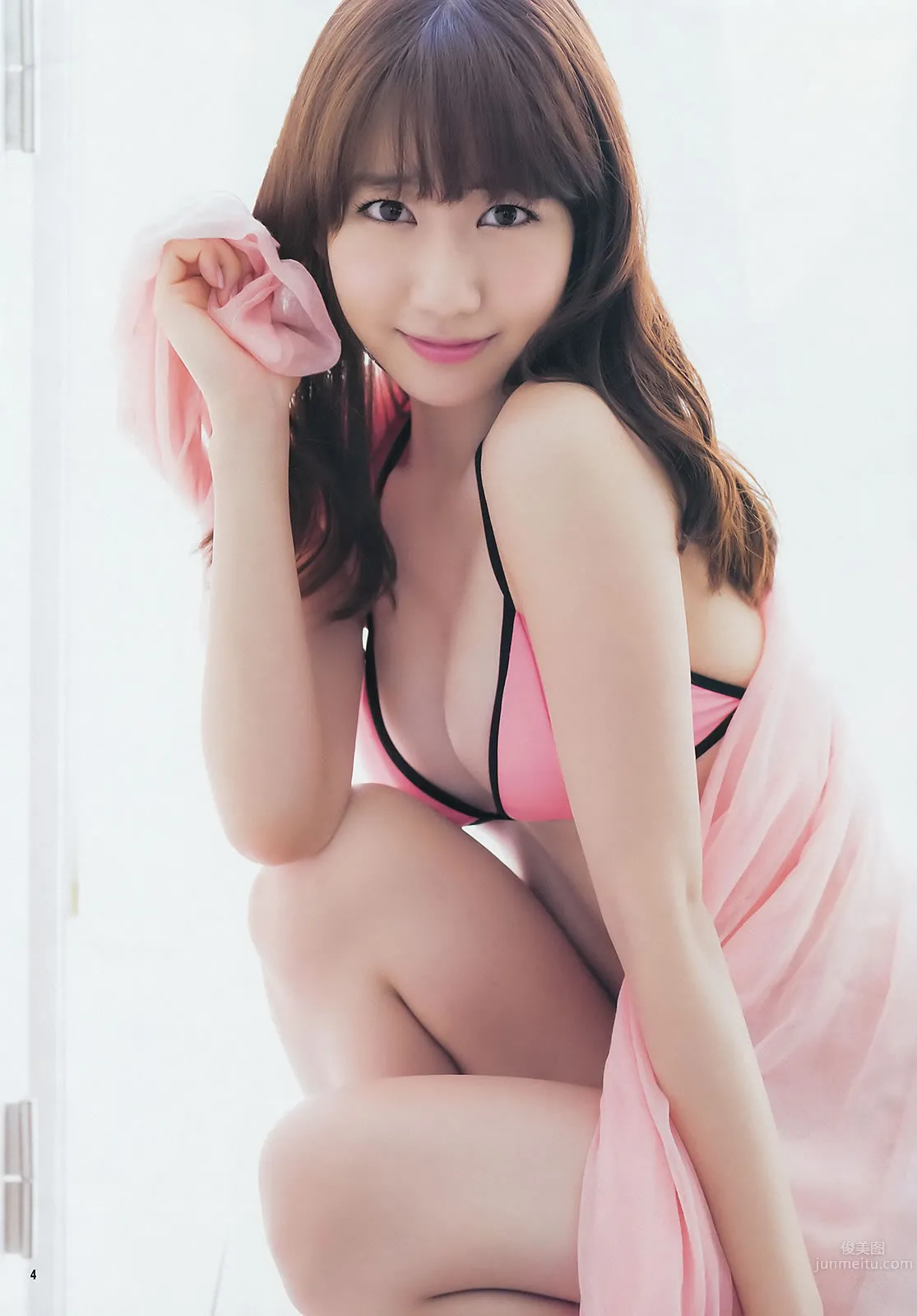 [Weekly Young Jump] 2014 No.30 31 柏木由纪 吉冈里帆 小嶋菜月 新川优爱_7