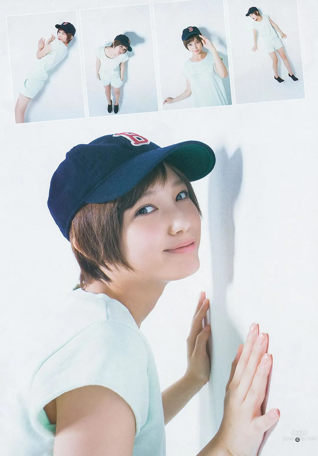 [Weekly Young Jump] 2013 No.16 17 本田翼 杉本有美 逢沢りな HKT48_8