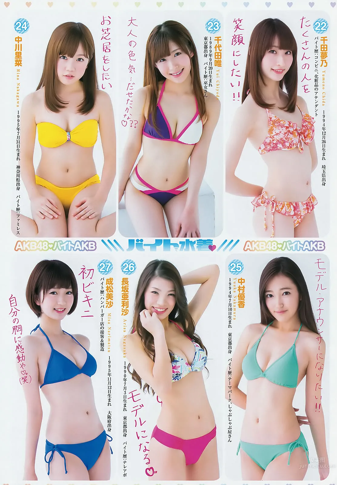 [Weekly Young Jump] 2015 No.03-05 小瀬田麻由 饭豊まりえ 筱田麻里子_10