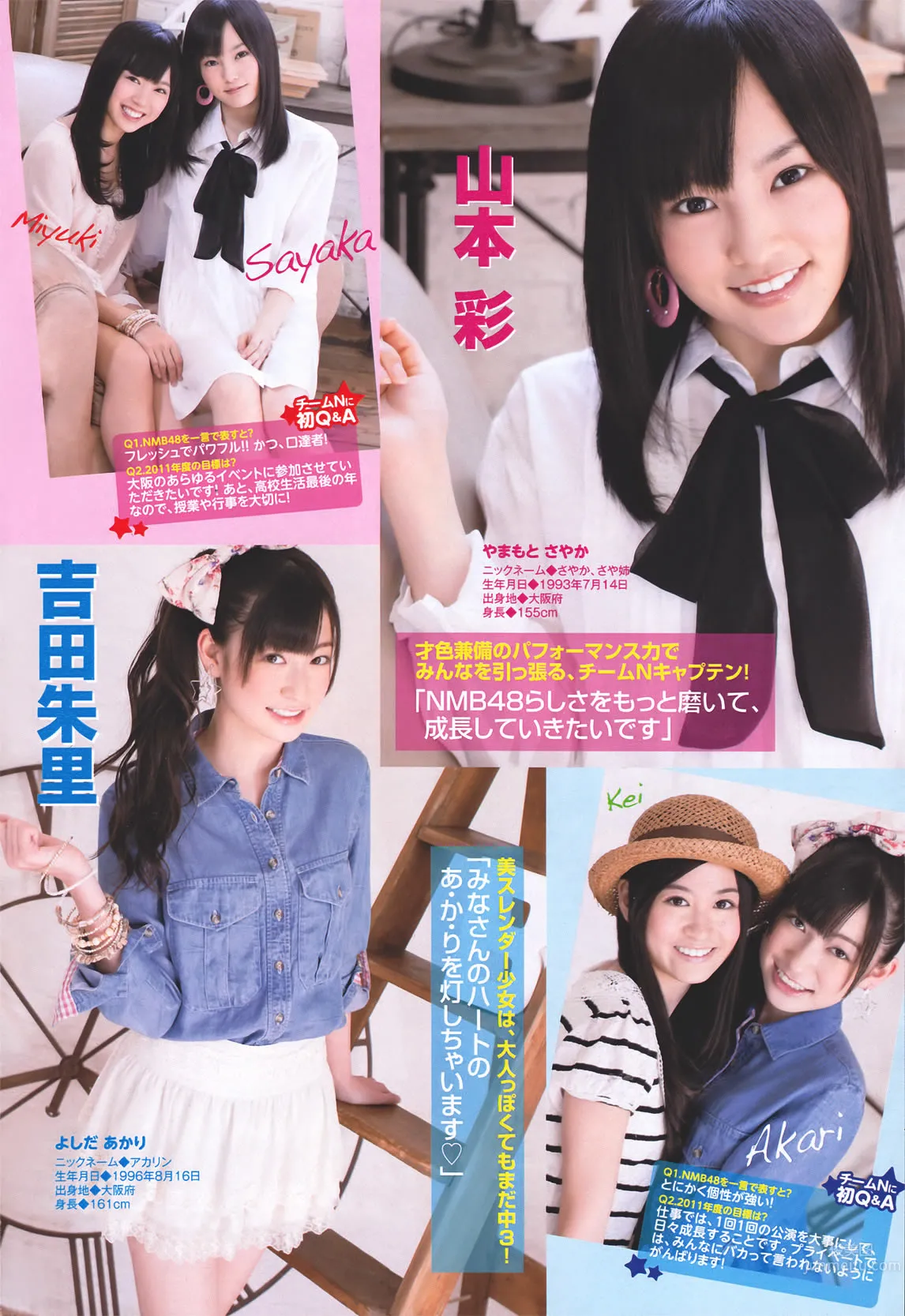 [Young Magazine] 2011 No.18 AKB48YM7 NMB48 吉木りさ_15