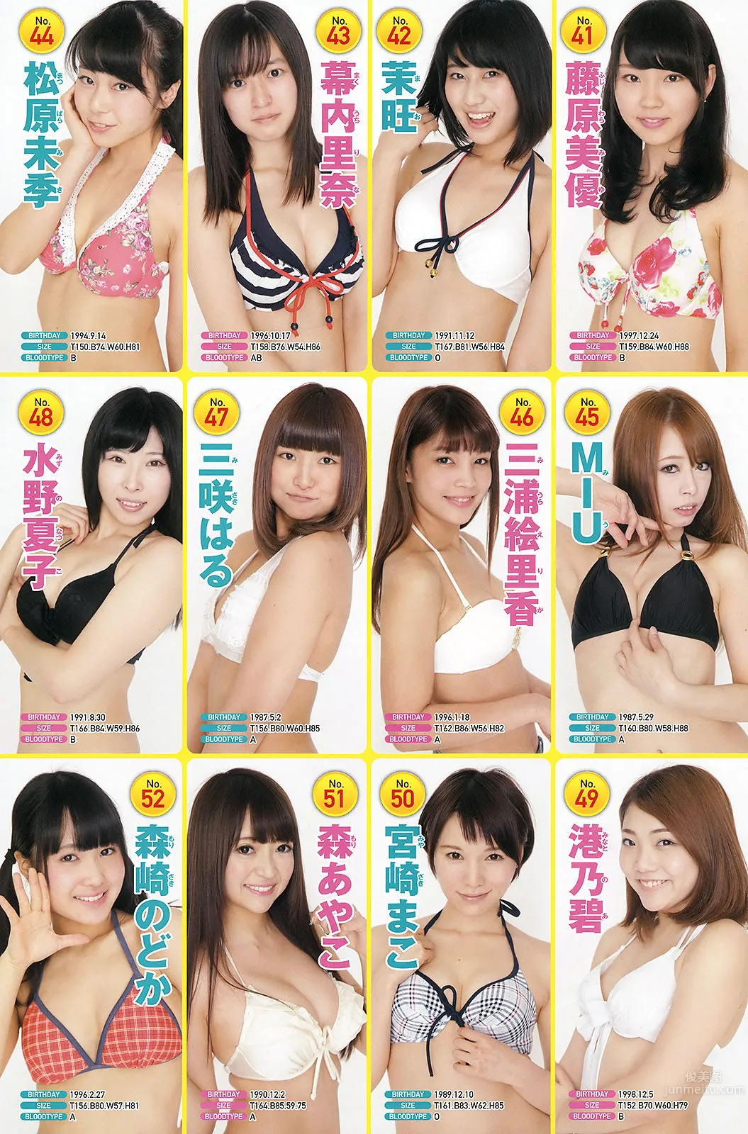 [Young Champion] 2015 No.08 09 山田菜々 白间美瑠 矢仓枫子 里々佳 仓持明日香_24