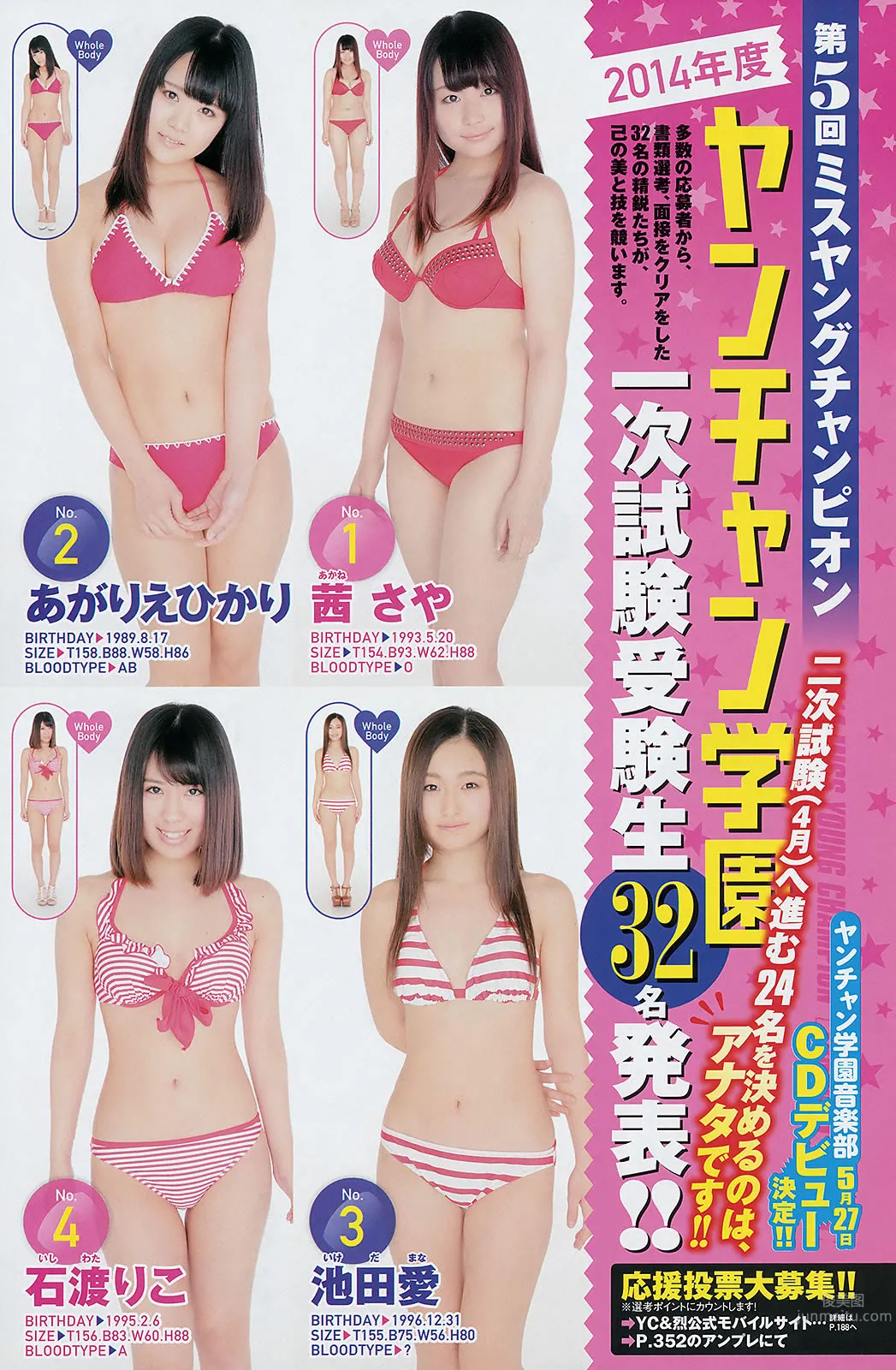 [Young Champion] 2014 No.07 08 柏木由纪 糸山千恵 星名美津纪 高崎圣子_20