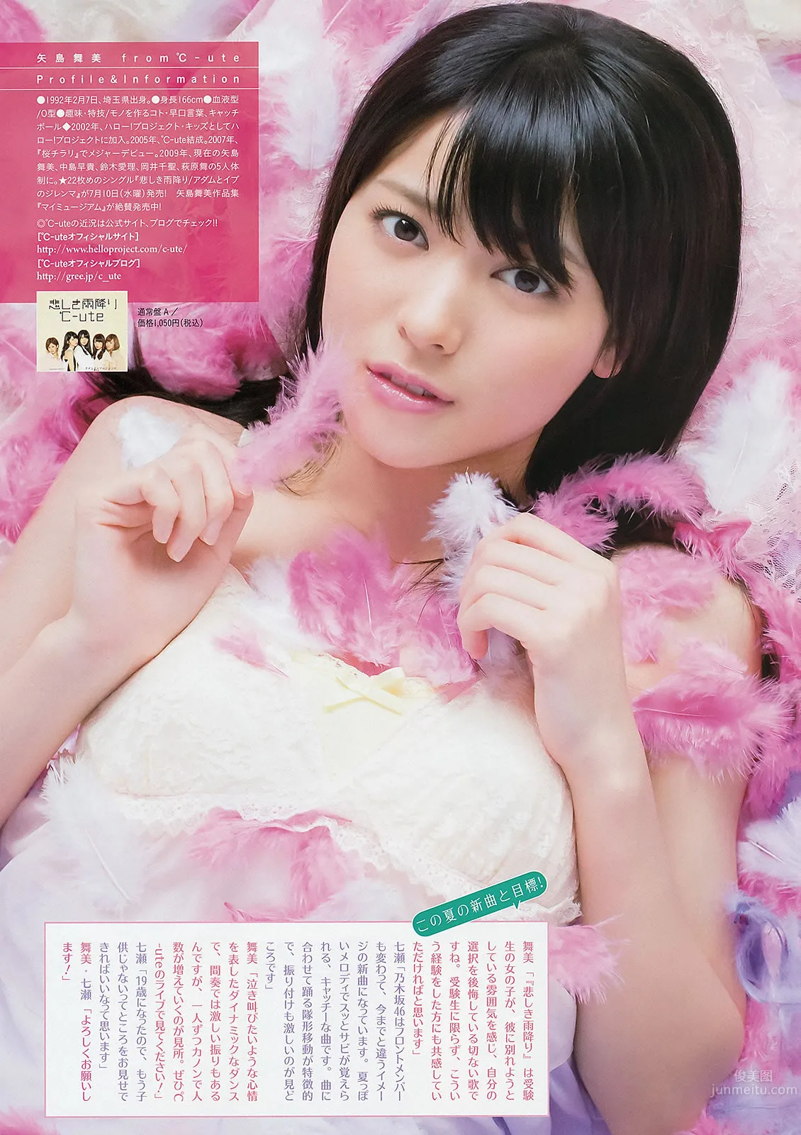 [Weekly Big Comic Spirits] 2013 No.28-30 菜々绪 矢岛舞美 西野七瀬 松尾幸実_14