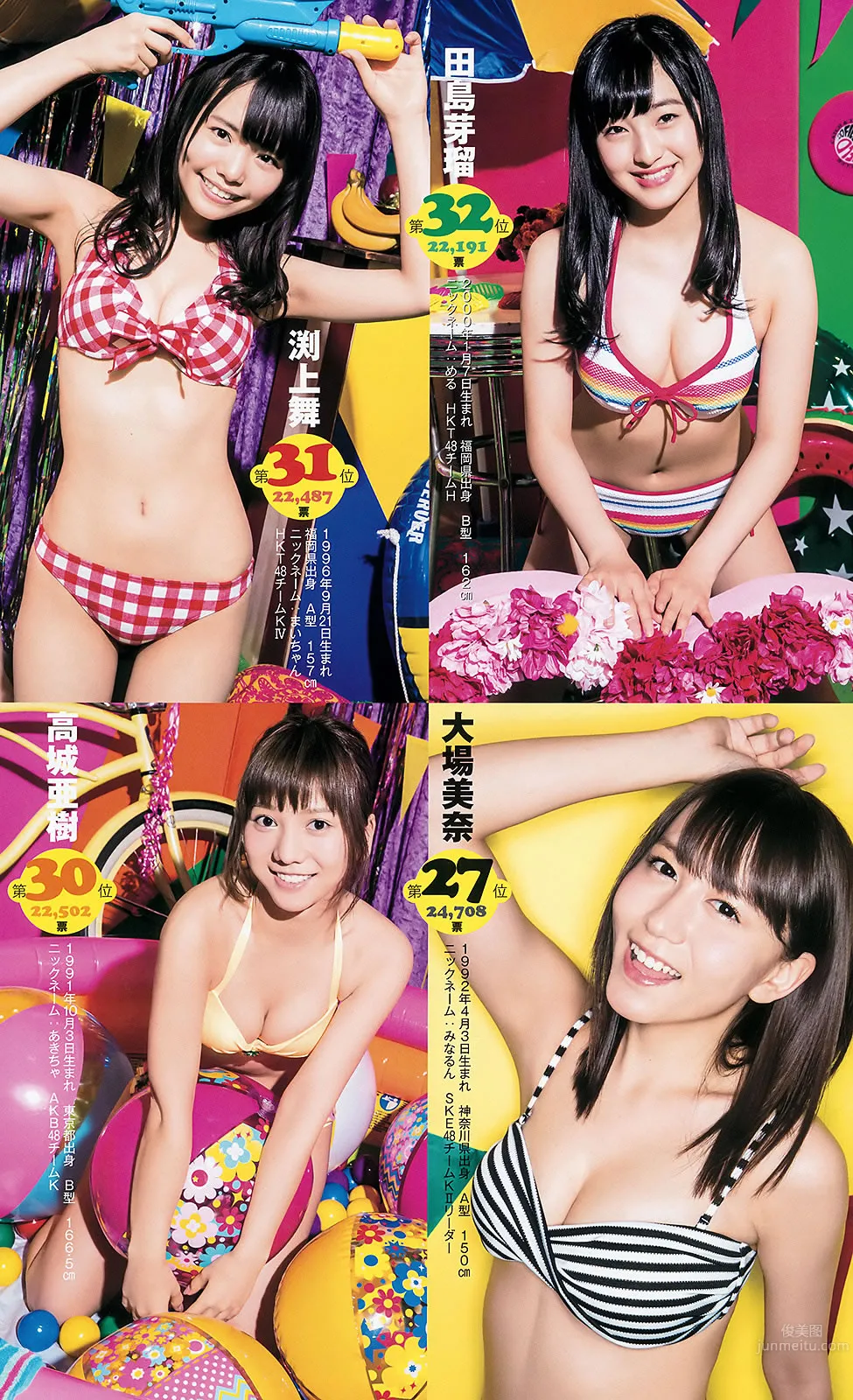 [Weekly Young Jump] 2015 No.35-37 palet 他 木﨑ゆりあ 岡田奈々_5