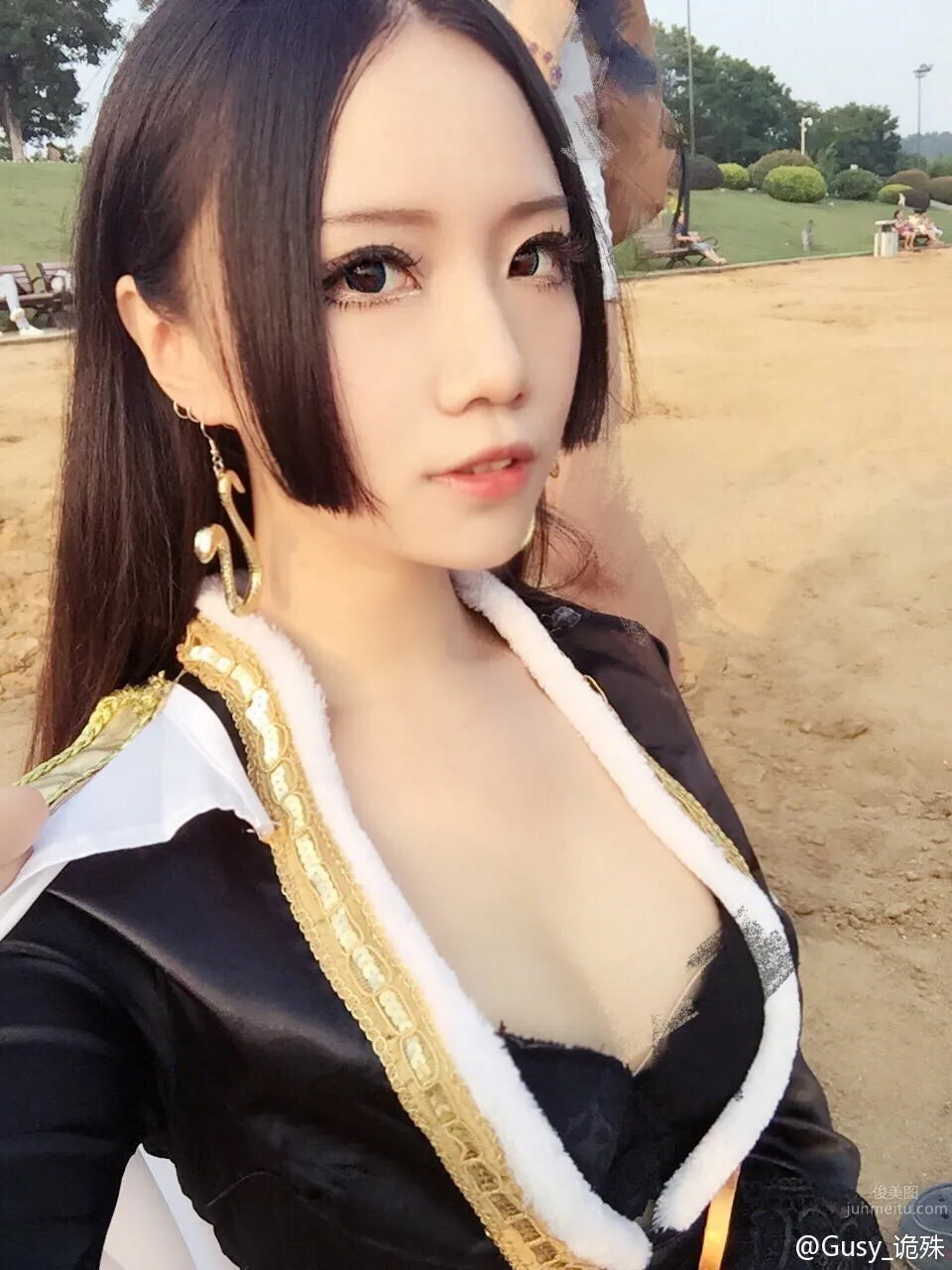 Gusy_诡殊- 超赞的蛇姬造型Coser_10