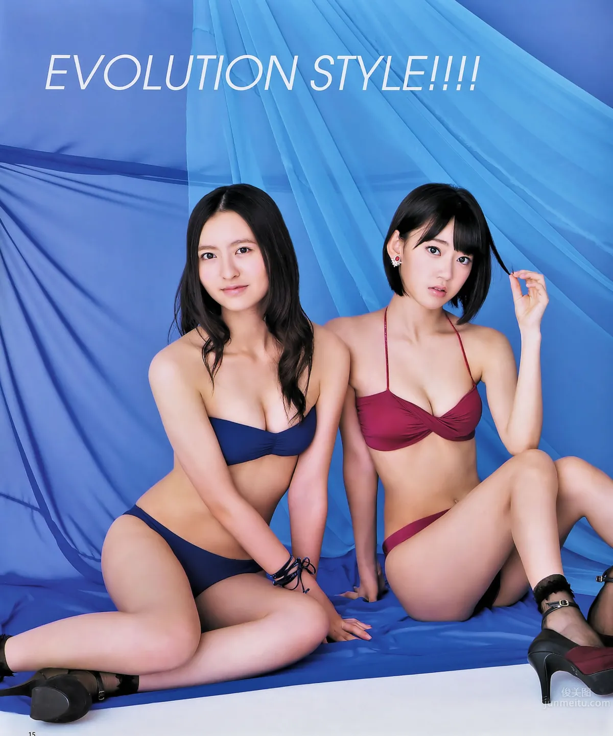 [Bomb Magazine] 2014 No.10 11 宮脇咲良 兒玉遥 森保まどか 松岡菜摘 乃木坂46 SKE48_24