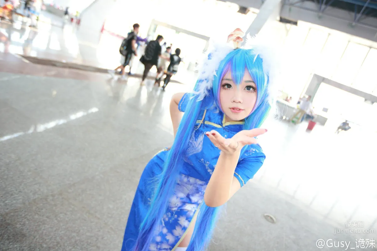 Gusy_诡殊- 超赞的蛇姬造型Coser_13