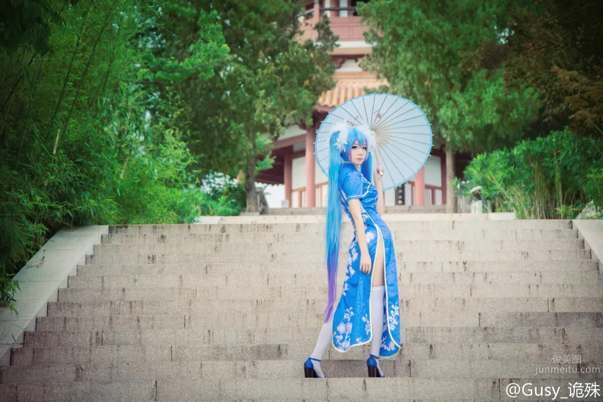 Gusy_诡殊- 超赞的蛇姬造型Coser_23