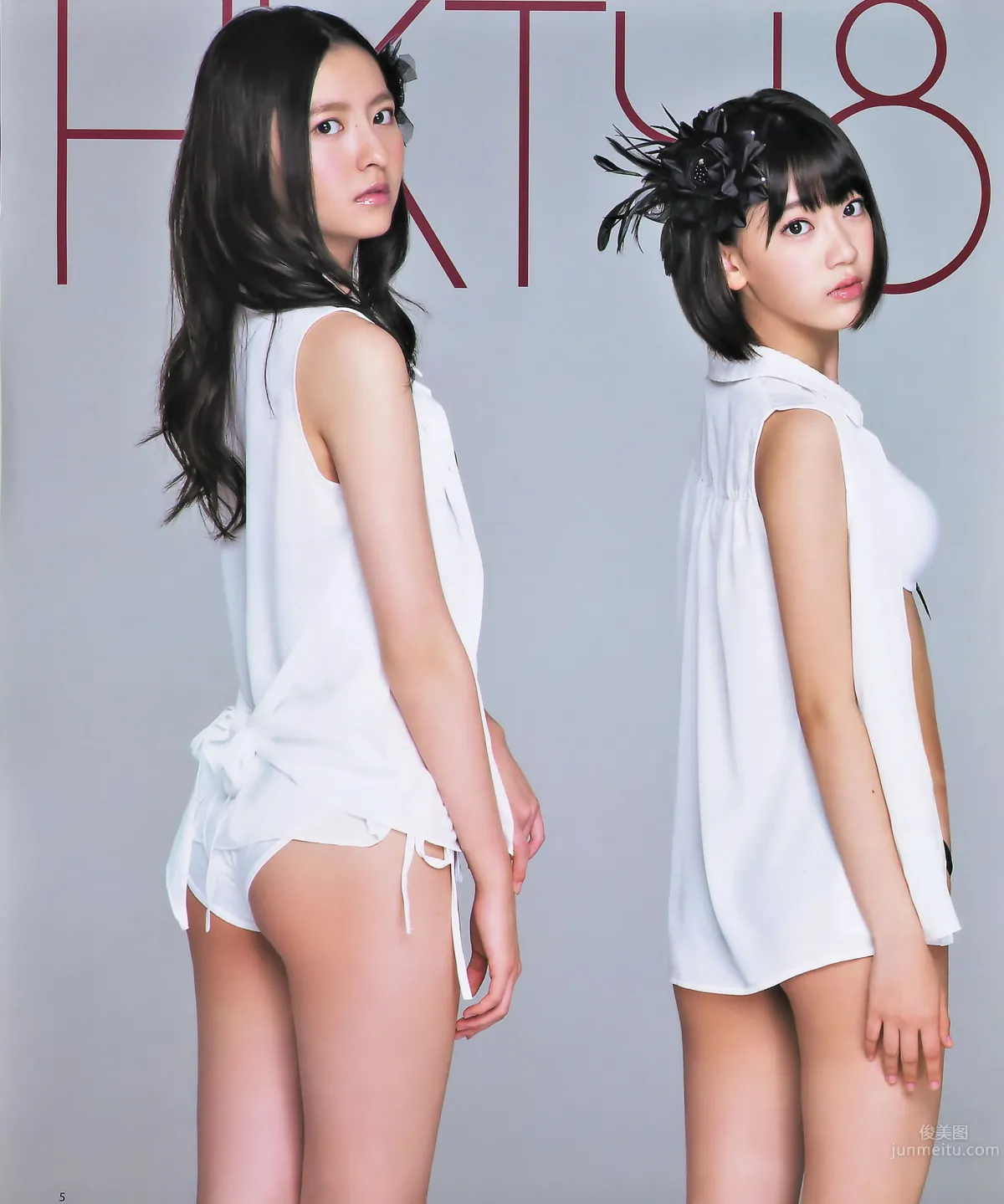 [Bomb Magazine] 2014 No.10 11 宮脇咲良 兒玉遥 森保まどか 松岡菜摘 乃木坂46 SKE48_4