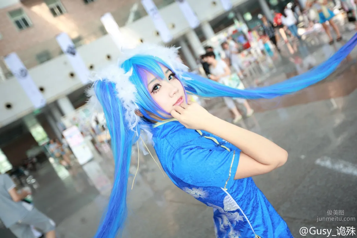 Gusy_诡殊- 超赞的蛇姬造型Coser_12