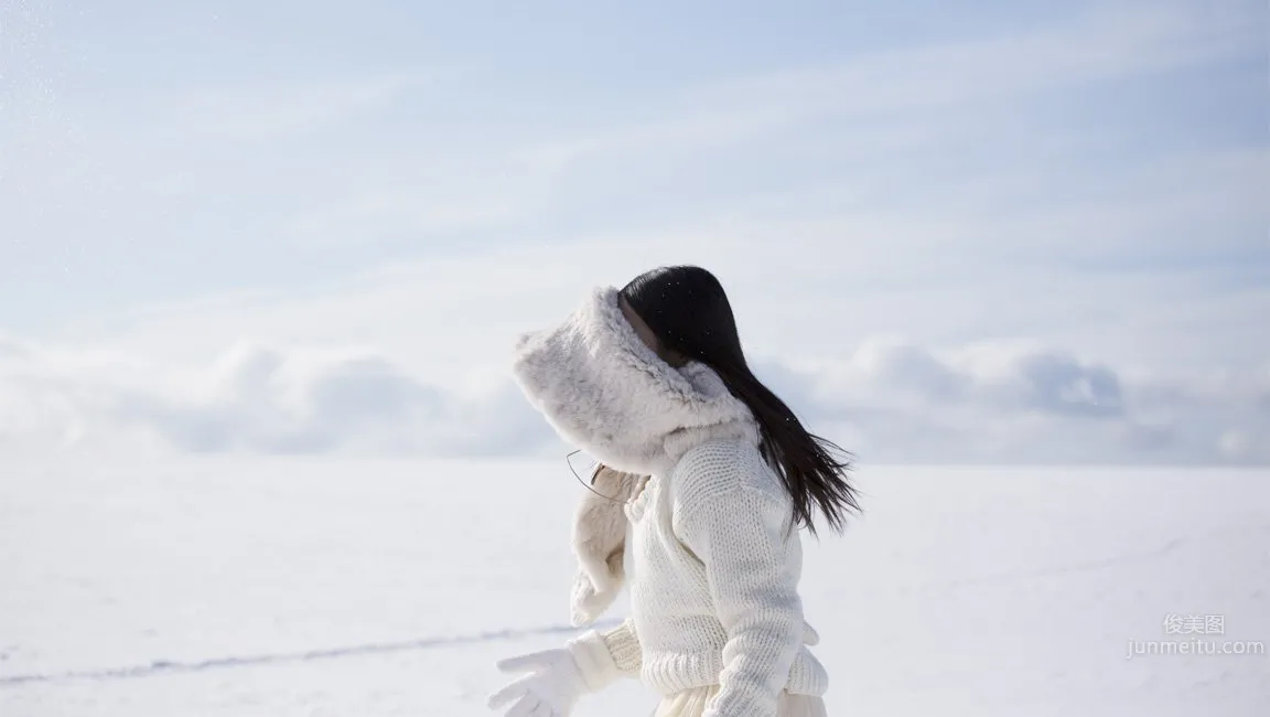 久保田纱友- 雪国北海道美少女_11