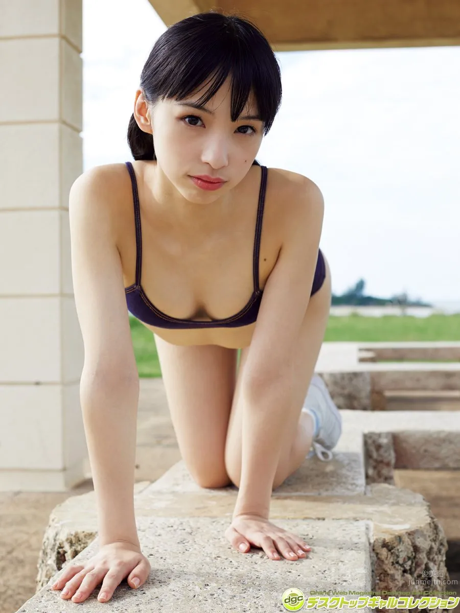 鶴巻星奈- [DGC] No.1367 爽やか笑顔とスレンダーボディで大人気！！_23