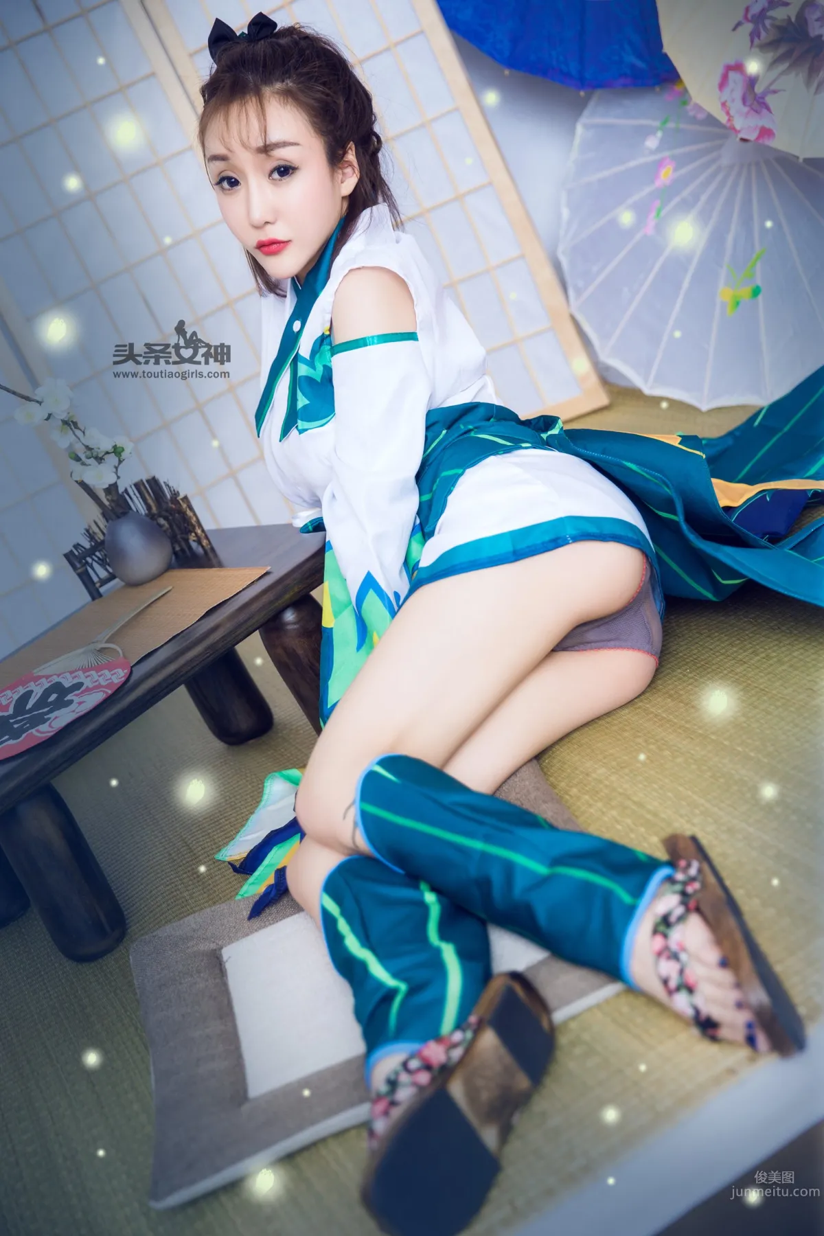 小米粒- [TouTiao头条女神] 2017-3-25 最美莹草COS_17