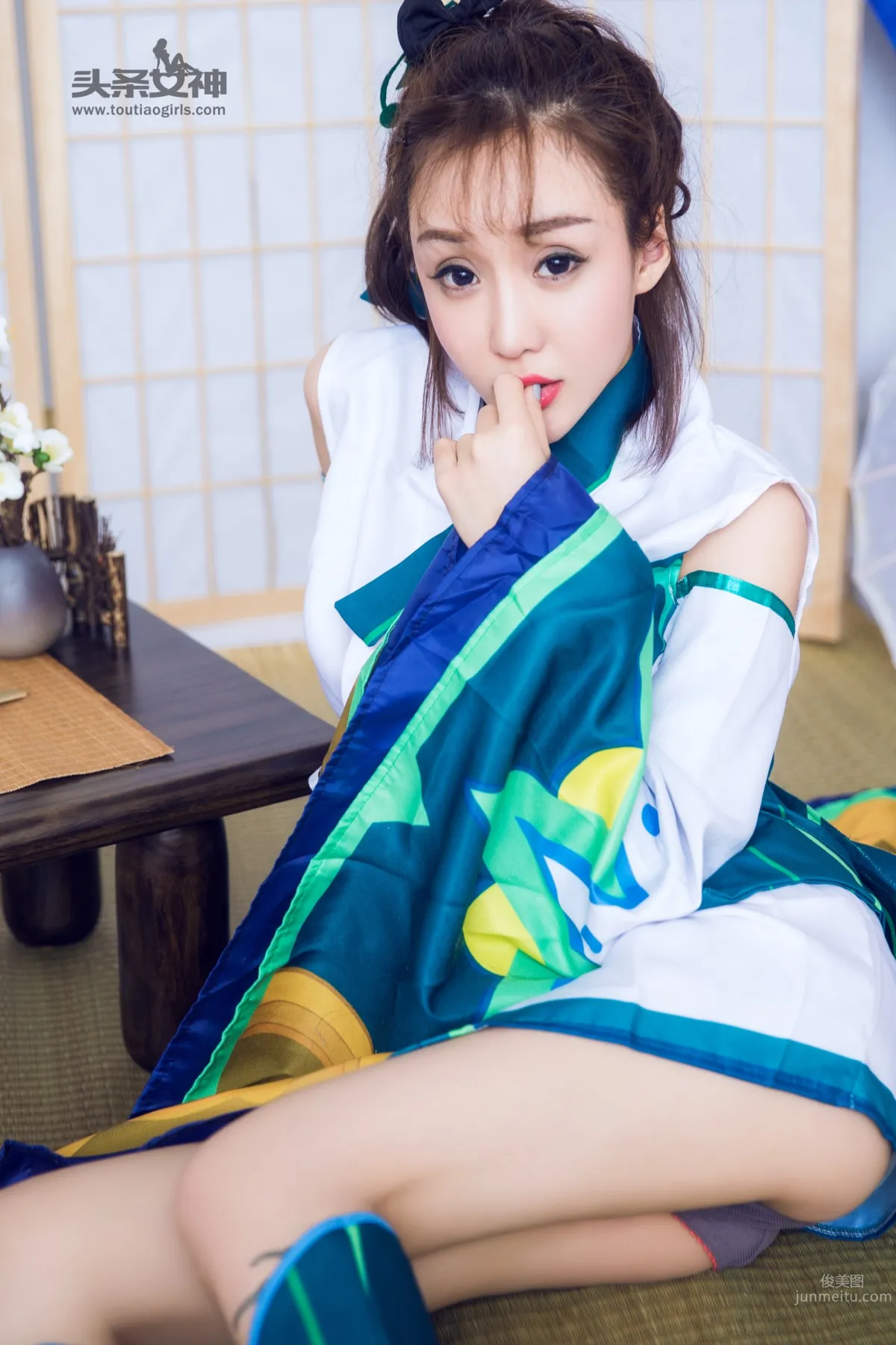 小米粒- [TouTiao头条女神] 2017-3-25 最美莹草COS_18