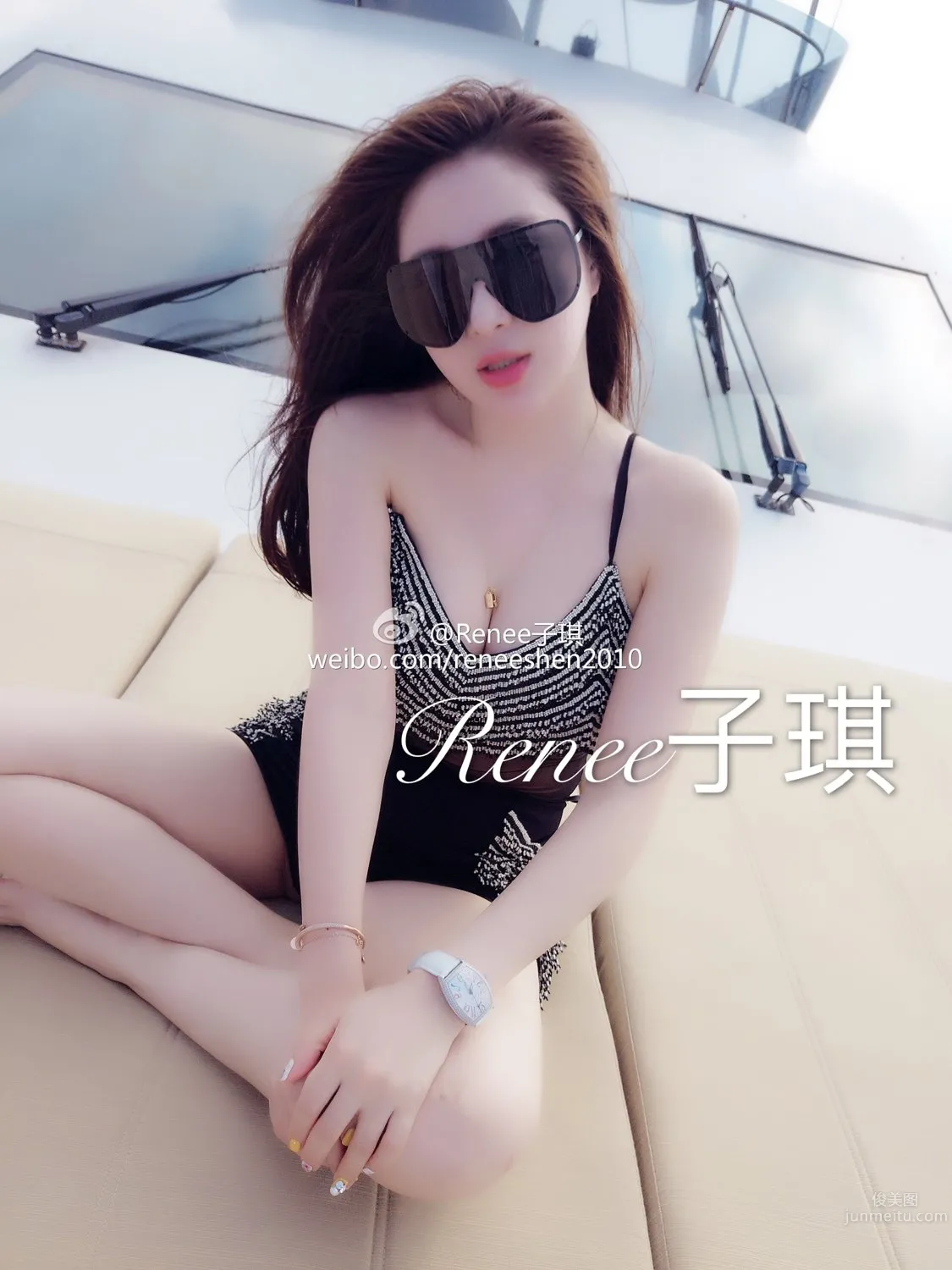 Renee子琪- 微博时尚自拍美照_16