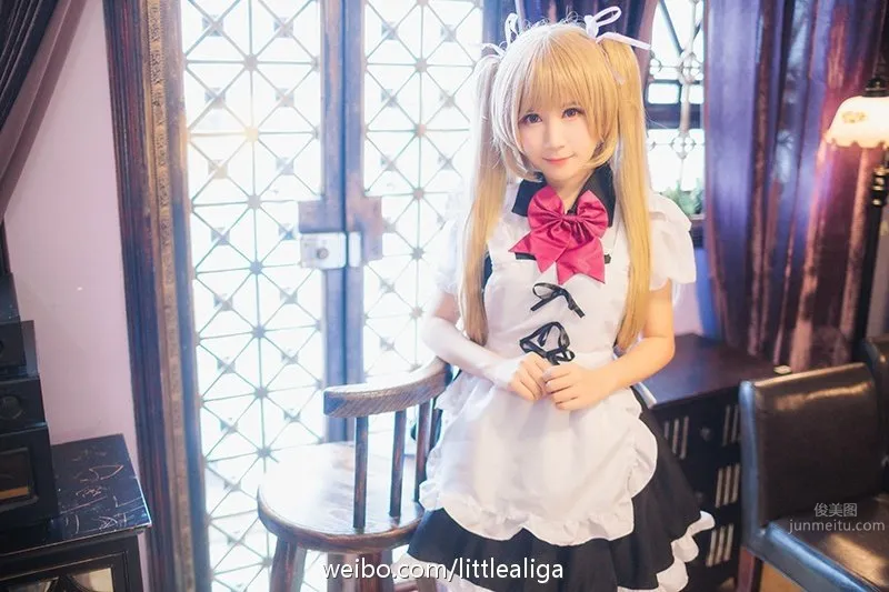 搞怪女孩矮乐多Aliga 突破次元之壁的coser_30