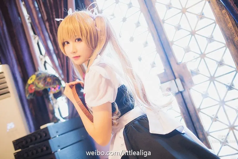 搞怪女孩矮乐多Aliga 突破次元之壁的coser_32