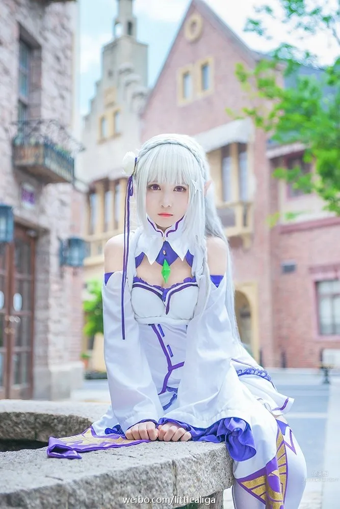 搞怪女孩矮乐多Aliga 突破次元之壁的coser_33