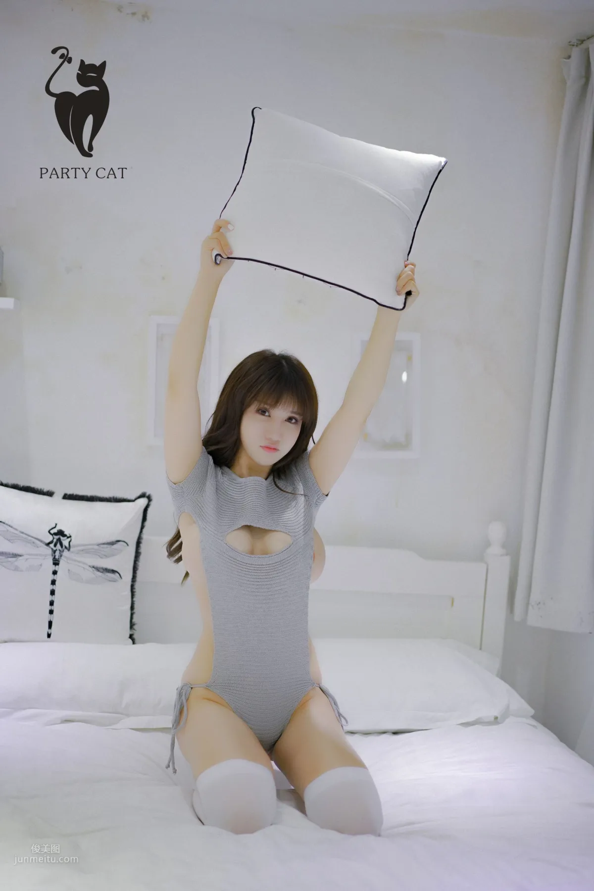 傲娇萌萌- [PartyCat轰趴猫] No.016 花容月貌_9