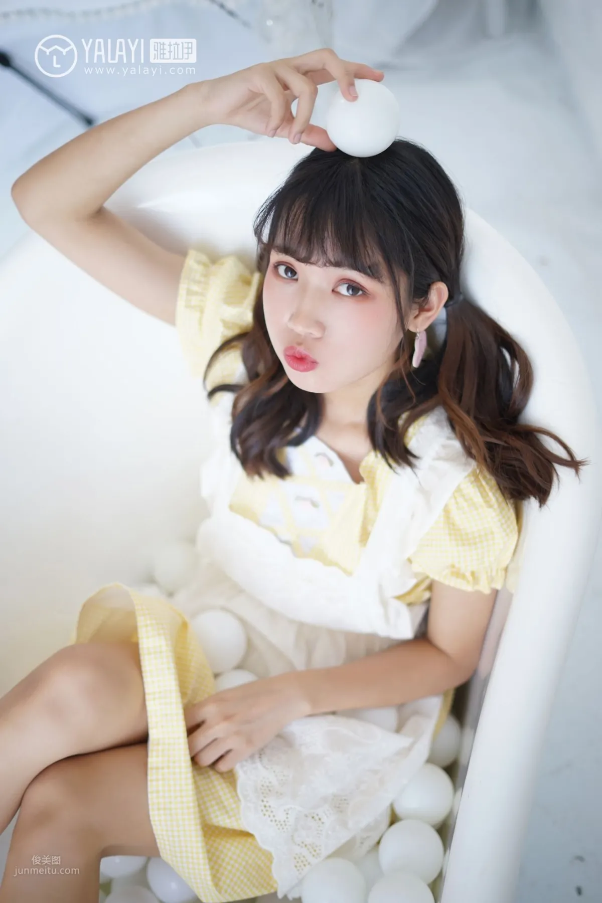 [YALAYI雅拉伊] 2019.02.16 No.076 可爱女仆 公主小兔子_36