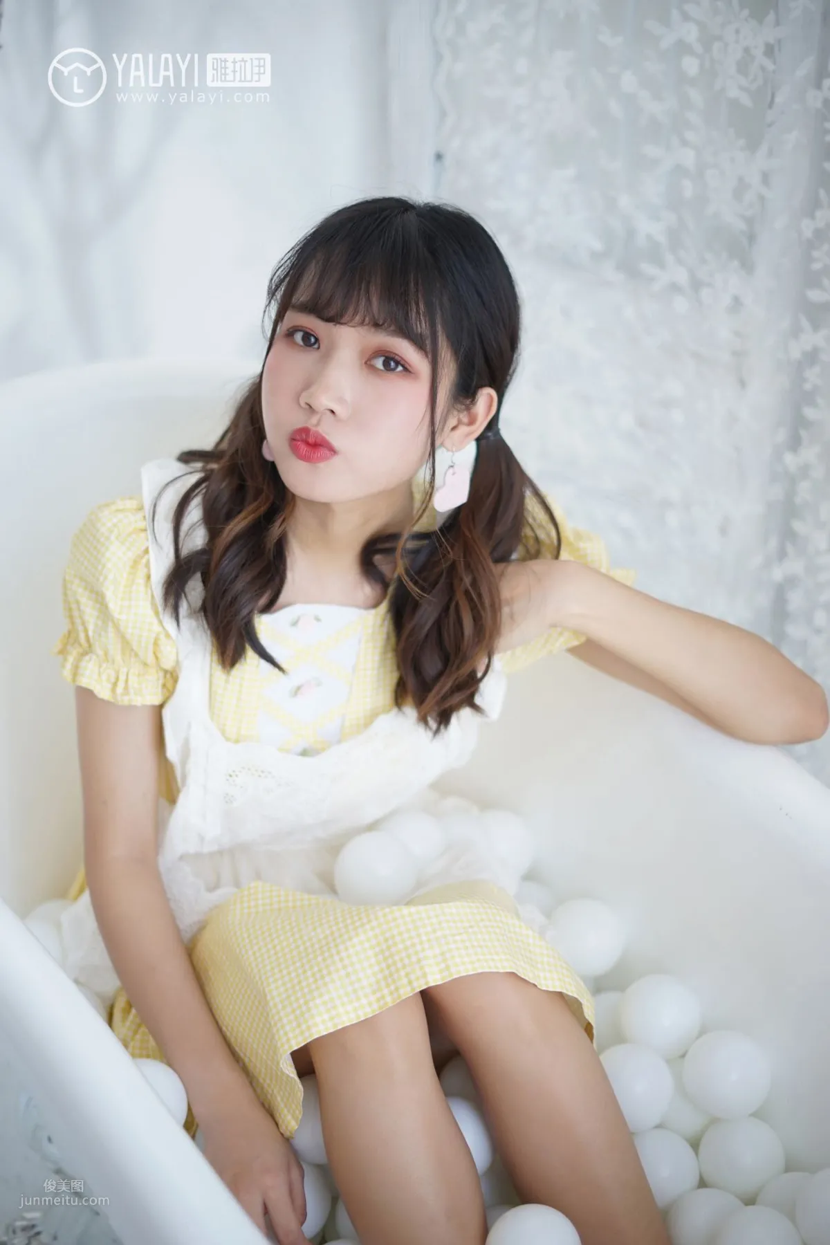 [YALAYI雅拉伊] 2019.02.16 No.076 可爱女仆 公主小兔子_18