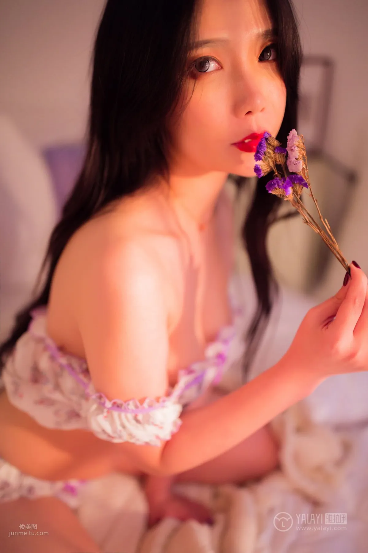 [YALAYI雅拉伊] 2019.03.01 No.199 花儿小姐 雪梨姬_4