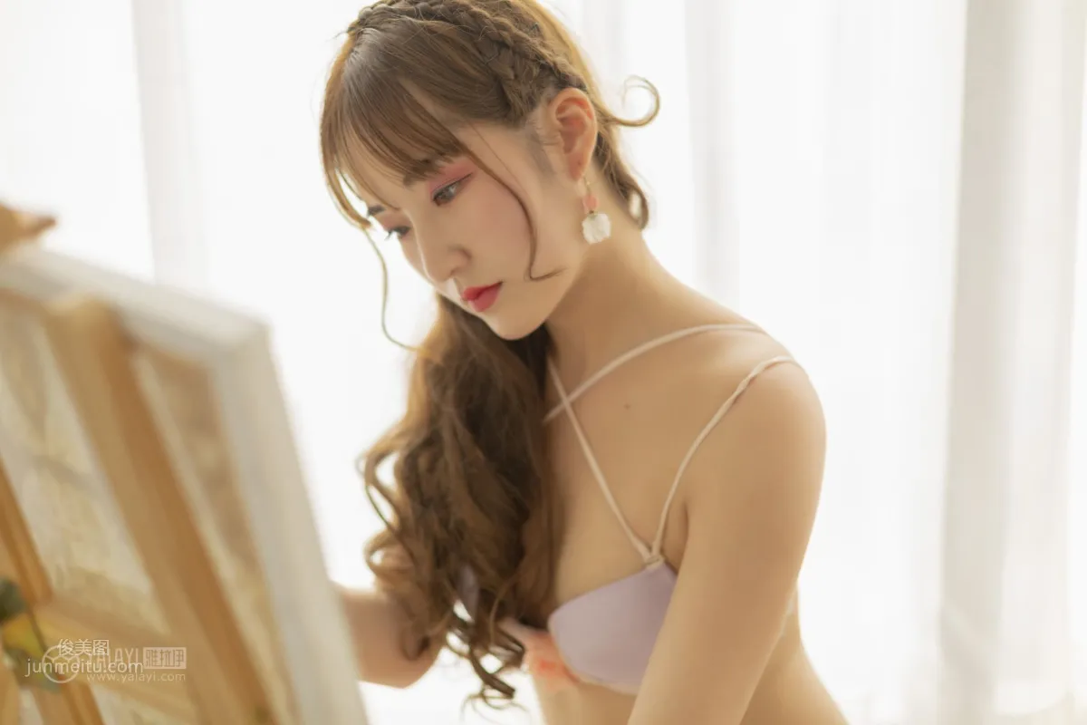 [YALAYI雅拉伊] 2019.04.29 No.261 自画像 顾盼兮_27