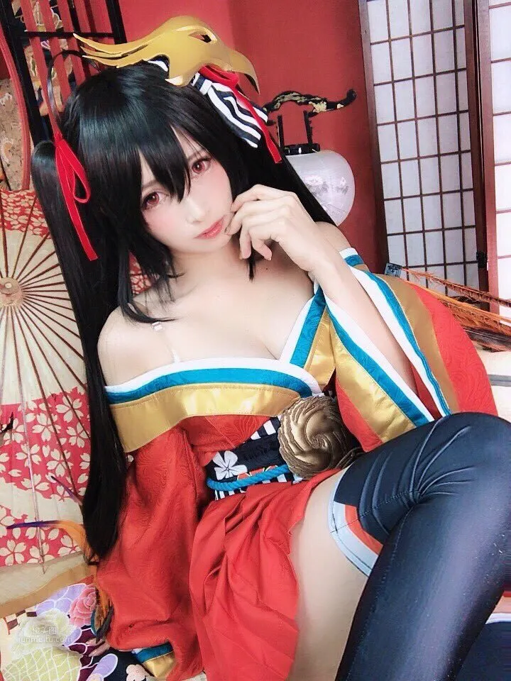 超甜美Coser「JILL」卸下浓妆是个萌妹子_46