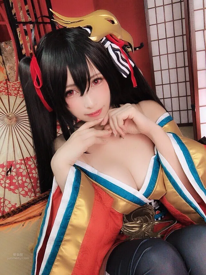 超甜美Coser「JILL」卸下浓妆是个萌妹子_45