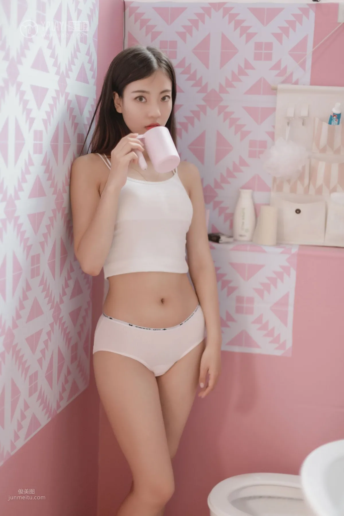 [YALAYI雅拉伊] 2019.07.03 Vol.327 粉色恋爱季 高若童_31