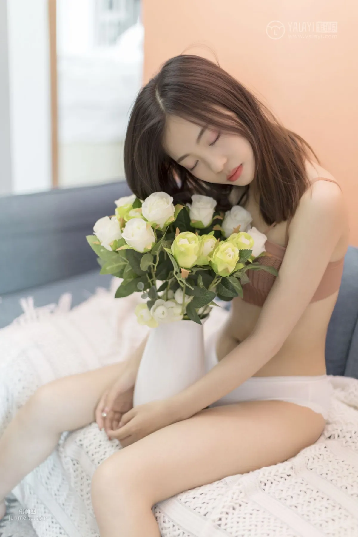 [YALAYI雅拉伊] 2019.06.26 Vol.320 少女与玫瑰 高若童_20